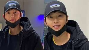 宋仲基低调现身剧院力挺好友 亲民合照被赞帅哥