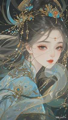 古风唯美女生绘画(赏古风美人绘画，品岁月静美之姿)
