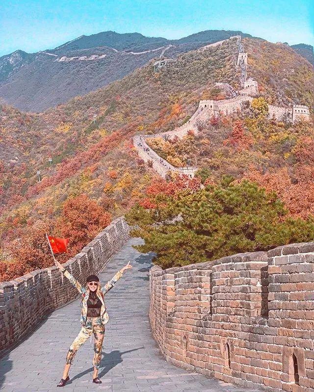 22岁混血美女游历60多个国家,却独爱中国,拍中国风景爆红网络