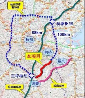 诸暨绍兴汽车(绍兴又将多一条高速柯桥往返诸暨更方便了)