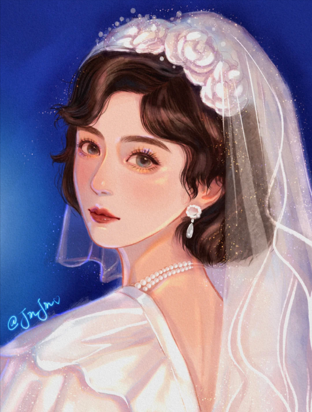 少女插画|性感的女神姐姐,元气满满的甜心妹妹,你喜欢哪一个呢