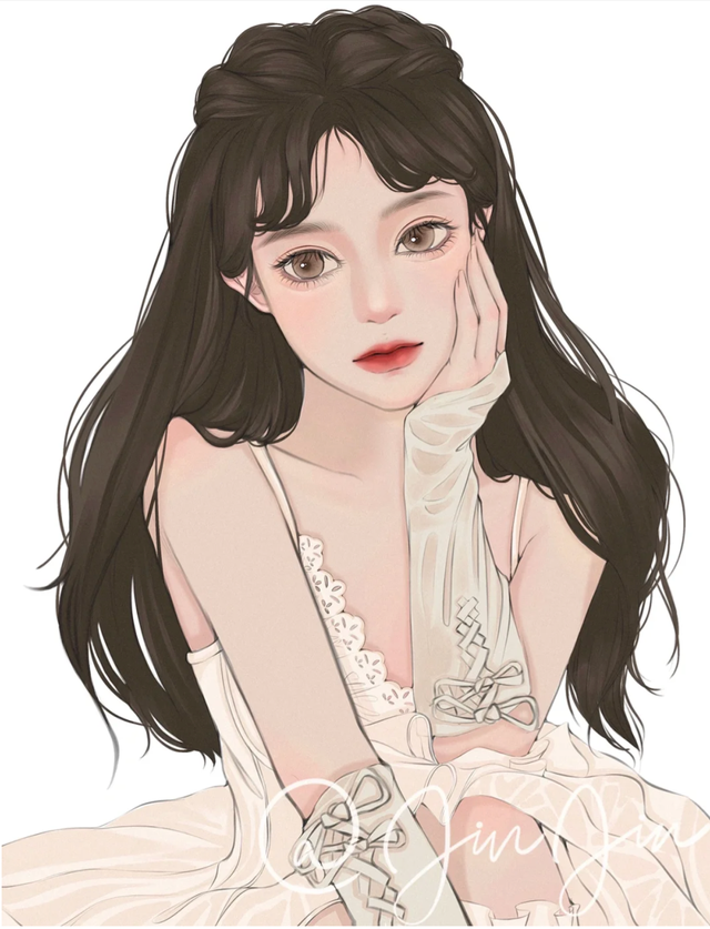 少女插画|性感的女神姐姐,元气满满的甜心妹妹,你喜欢哪一个呢