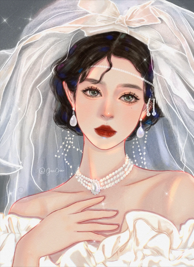 少女插画|性感的女神姐姐,元气满满的甜心妹妹,你喜欢哪一个呢