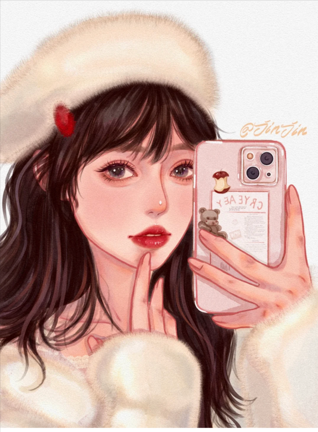 少女插画|性感的女神姐姐,元气满满的甜心妹妹,你喜欢哪一个呢
