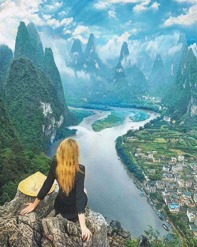 22岁混血美女游历60多个国家,却独爱中国,拍中国风景爆红网络