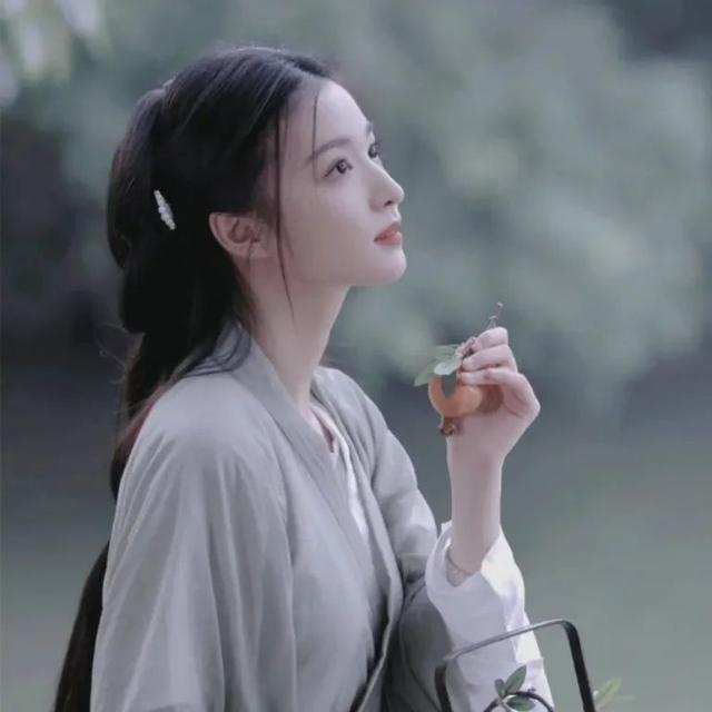 古风真人唯美女生头像