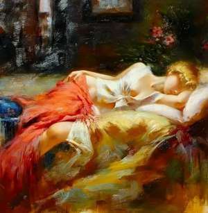 西西美女裸体艺术(绝美的人体艺术：LW 霍华德的油画作品带来视觉盛宴)