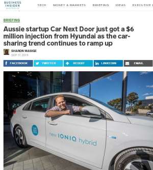 澳洲汽车租赁(闲置车可出租 澳共享汽车公司让车主每年赚上万澳元)