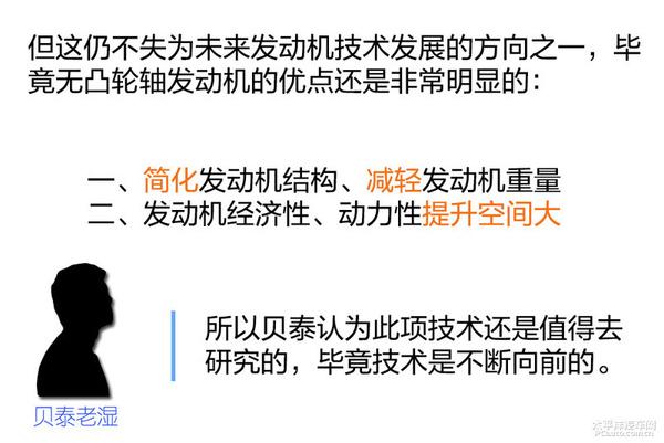 贝泰聊技术（1） 浅析无凸轮轴发动机