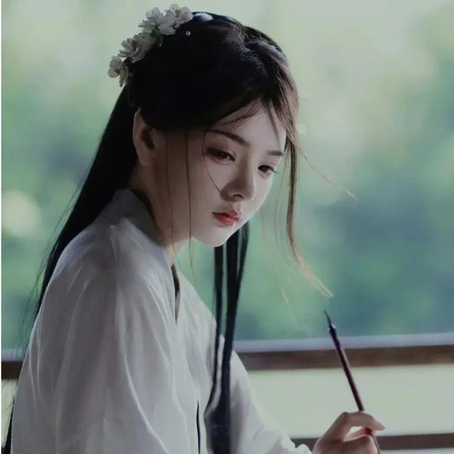 古风真人唯美女生头像