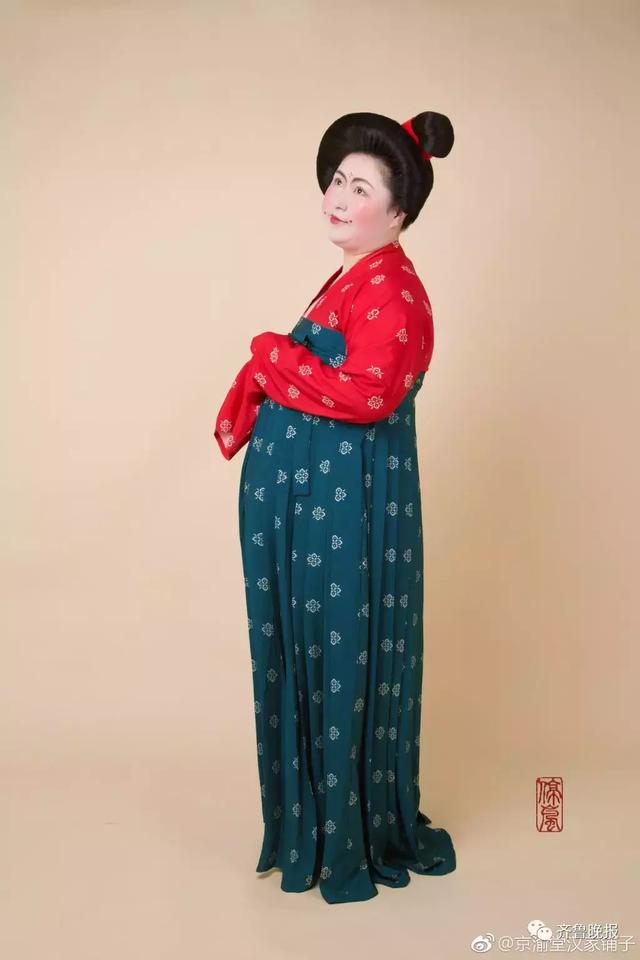 这个吃汤圆的唐朝胖仕女刷爆朋友圈！真人我们找到了！