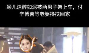 酔美女(女星酒后烂醉如泥，身体疲软被俩男子架上车，披头散发身体引担忧)