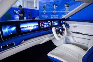 汽车科技图片(三大国产“科技范”SUV来袭，可油可电，等它们上市绝对不亏？)