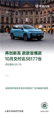 汽车销量增幅(销量增幅翻番、排名“稳三争二”，“黑马”零跑汽车跑出加速度)