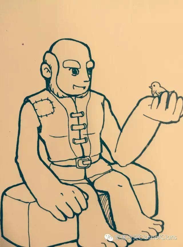 [部落冲突]萌兵至上！最治愈系手绘插图