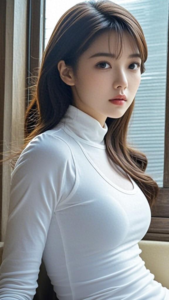36号:白色紧身衣美少女