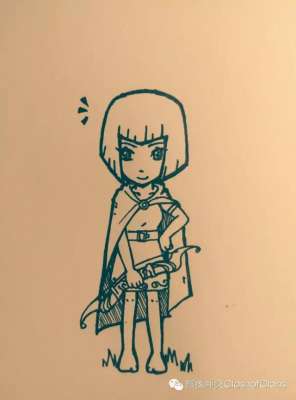 野猪与美女插画([部落冲突]萌兵至上最治愈系手绘插图)
