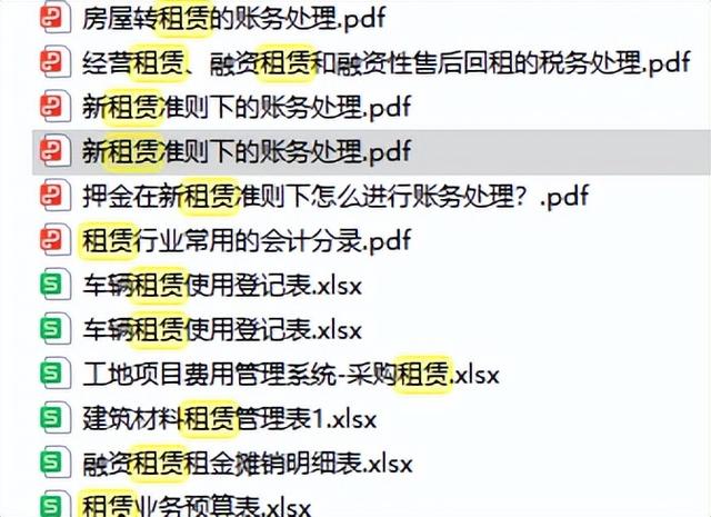整全了！租赁行业常用的会计分录！附新租赁准则下的账务处理