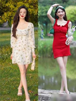 美女皮凉鞋(今年流行的“凉鞋”，带火了我好几条过气的裙子，这样搭也太美了)