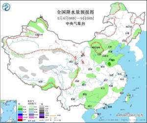 河南山东安徽交界一带需警惕强对流天气 西北地区多大风沙尘