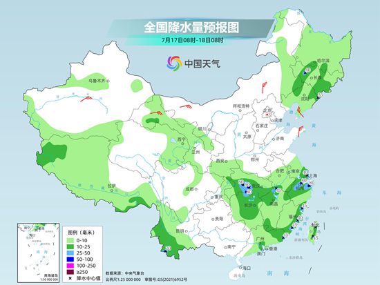 大范围高温逐渐减弱 明夜起北方迎新一轮强降雨过程